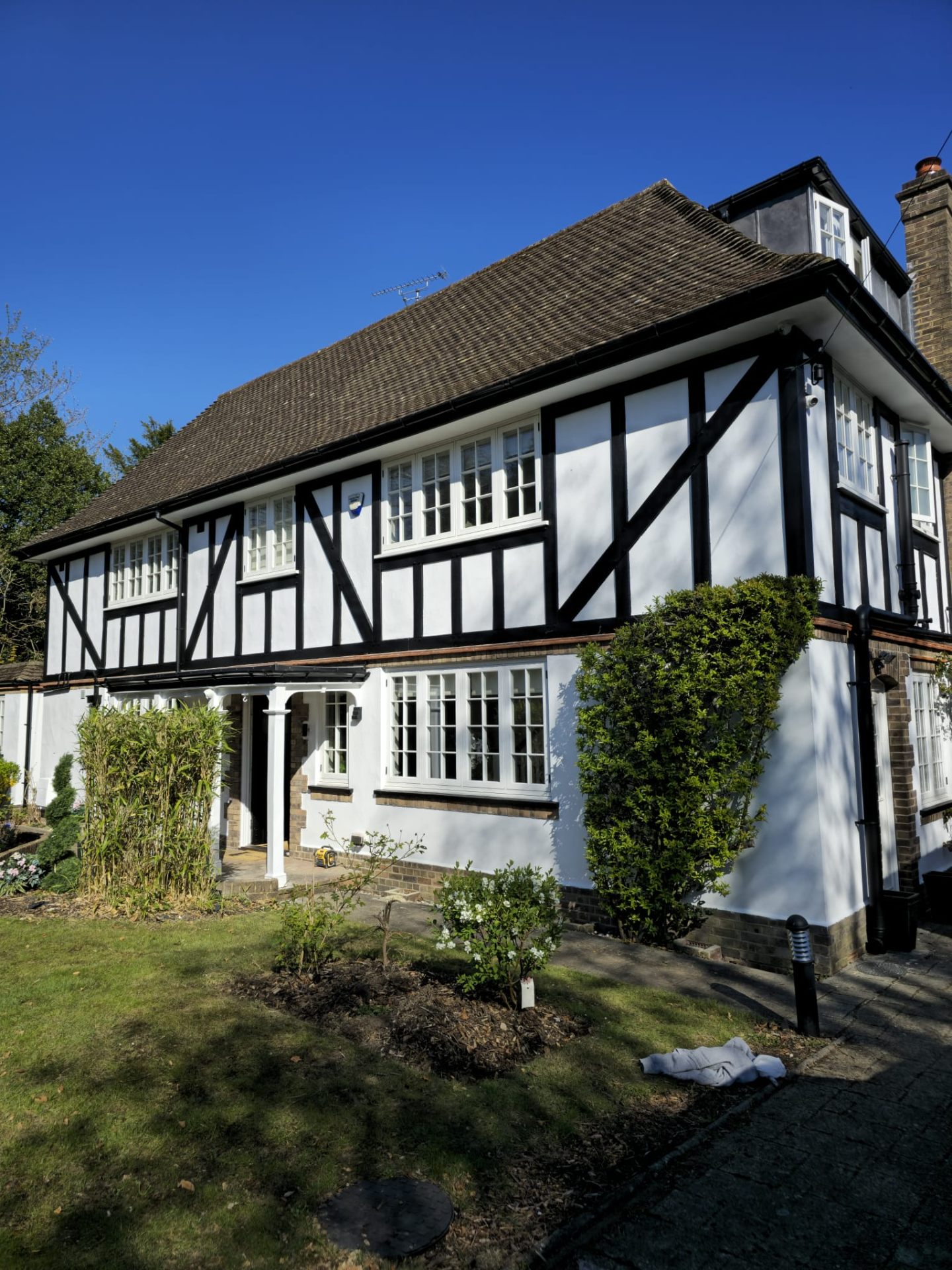 Exterior Masonry service by Shreeve and Sons — Weatherproof coatings and masonry painting.